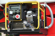panel with petrol compact electricity generator