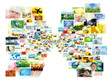 Foto: Image Gallery of Photos on White Image Gallery of Photos on White
