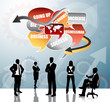 Vektor: Business concept Business concept