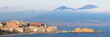 panoramic view of Naples gulf