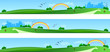 Banner con paesaggio - Banners with landscape