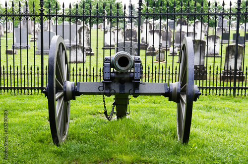 Photo: Civil war era cannon Civil war era cannon