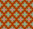 Norwegian seamless traditional bunad dress pattern