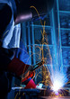 working welder