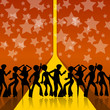 Disco Party Fete Sterne Tanzen