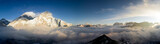 Panorama of Everst and Nuptse from Kala Patthar - Fine Art prints