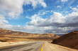Deserted road. Deserted road.