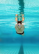 Schwimmer Unterwasser