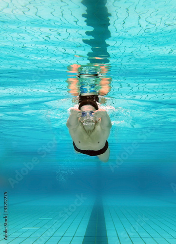 Foto: Schwimmer Unterwasser Schwimmer Unterwasser