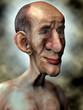 Illustration: Old man 3D Illustration Old man 3D Illustration