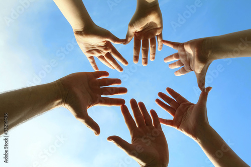 Foto: sky and hands sky and hands