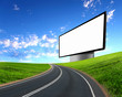 billboard on the road
