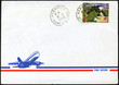 Air mail letter from Ivory Coast stamped