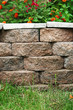 Backyard Landscape Planter