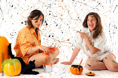 Photo: Messy Halloween Messy Halloween