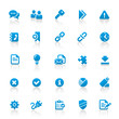 Blue Web Icons