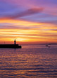 Dawn St Ives Lighthouse