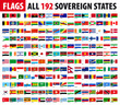 All 192 Sovereign States | World Flags Series