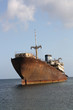 Old Wreck in the Port of Arrecife Old Wreck in the Port of Arrecife
