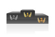 Vektor: Podium. Vector illustration. Podium. Vector illustration.