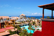 Building and recreation area of luxury hotel, Tenerife island, S