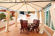 Outdoor terrace at luxury villa, Tenerife island, Spain