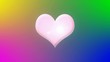 Pink heart