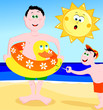 Beach games