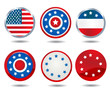 patriotic buttons