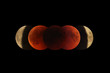 Moon eclipse phases