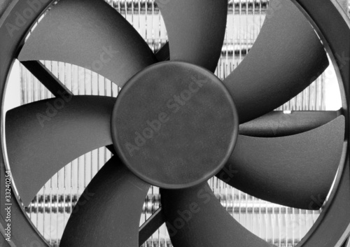 Photo: Computer processor cooler Computer processor cooler