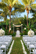 Outdoor Wedding before Guests Arrive