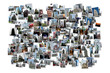 Urlaubsbilder Foto Sammlung