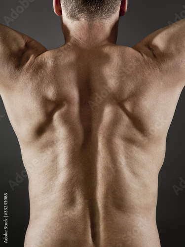 Photo: middle age man back side middle age man back side