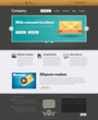 Website design template