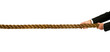 pulling thick rope