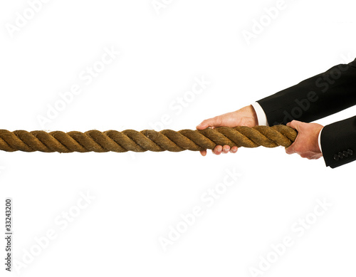 Photo: pulling rope pulling rope