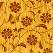 Vector abstract flowers seamless repeat pattern background Vector abstract flowers seamless repeat pattern background