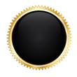 Gold Sticker Button