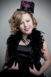 Foto: Child Model Playing Dress Up Child Model Playing Dress Up