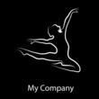 Logo classical ballet # Vector