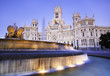 Plaza de Cibeles, Madrid, Spain.