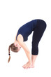 Second step of Yoga surya namaskar janubhalasana Second step of Yoga surya namaskar janubhalasana