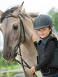 Best friends - little jockey and horse