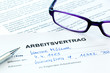 Arbeitsvertrag in deutscher Sprache