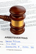 Arbeitsvertrag in deutscher Sprache