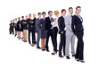 business woman and her team
