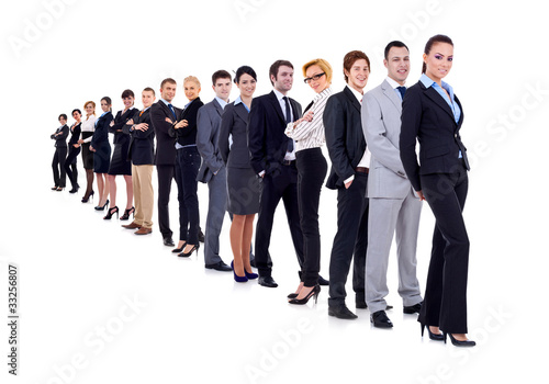 Photo: business woman and her team business woman and her team