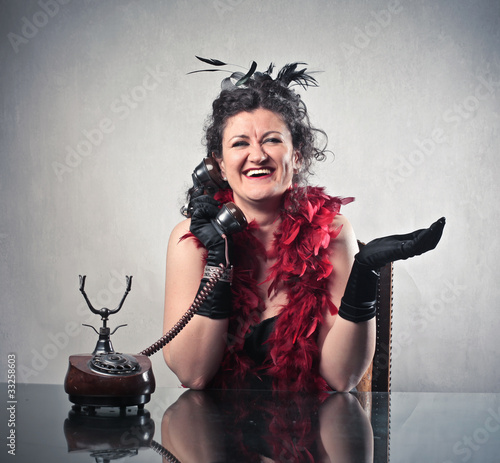 Foto: Chat on the phone Chat on the phone