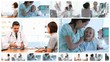 Montage of doctors with their doctors